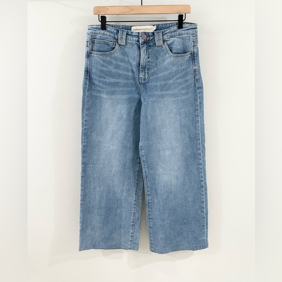 Soft Surroundings Ultimate Wide Leg Jeans Size 14 Petite - Picture 2 of 6